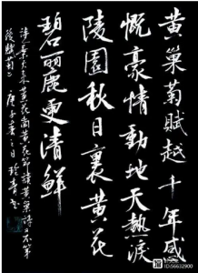日本书法家何玲青书 日本书法家何玲青书