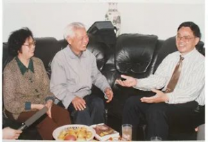叶永烈拜见杨奔老师 叶永烈拜见杨奔老师