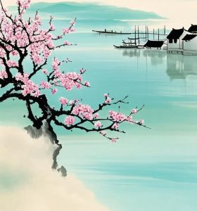 繁华次第春风里,独醉悠然杏雨中 繁华次第春风里,独醉悠然杏雨中
